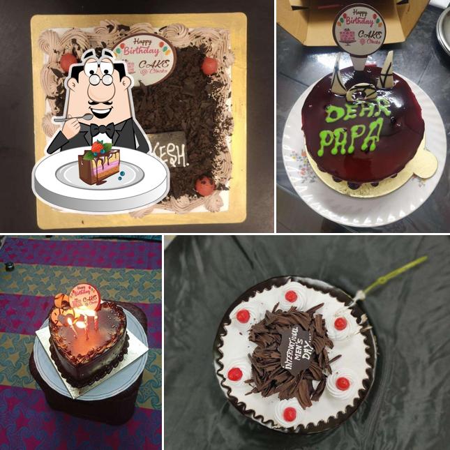 Chocolate cake at Cake 'O' Clocks