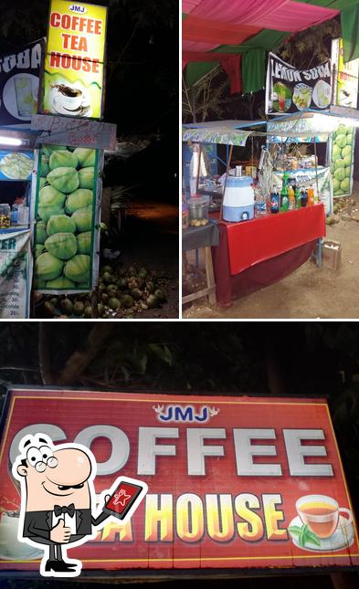 See this picture of Coffe Tea House