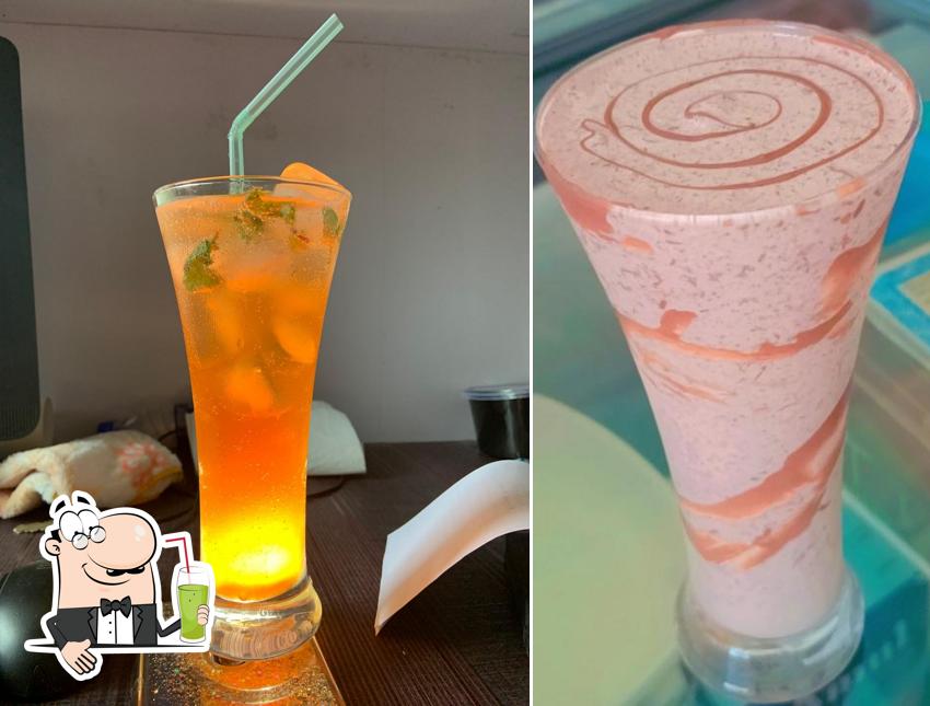Enjoy a drink at FLAVORS.JUNCTION