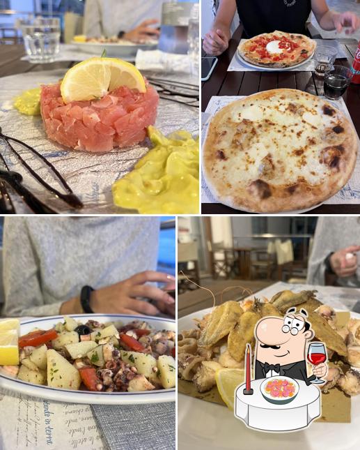 Tartare di tonno al Ristorante Pizzeria La Bussola Bergeggi