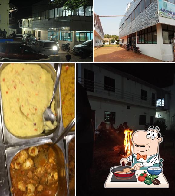 Chicken curry at Sea View Beach Resort