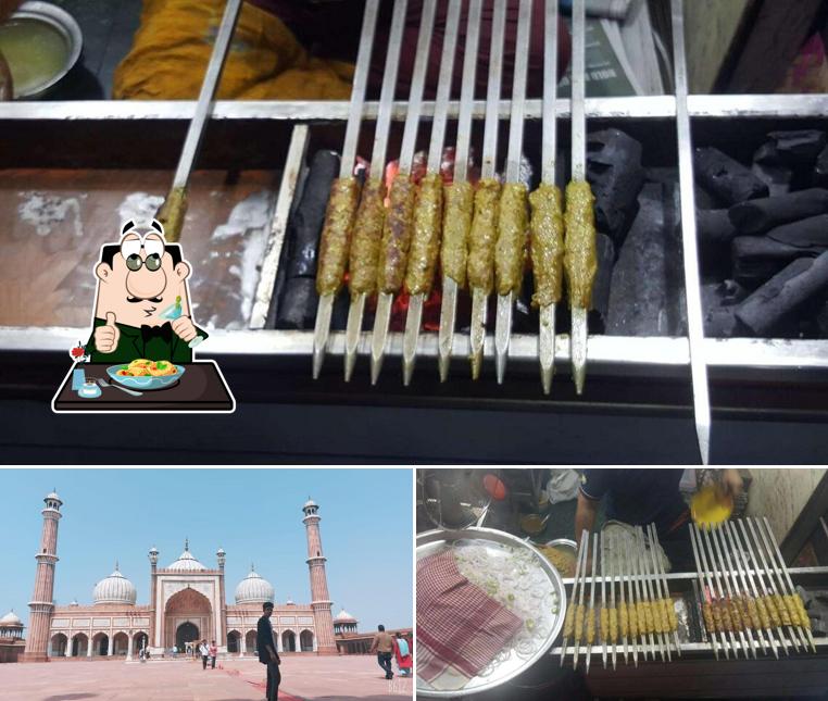 This is the photo displaying food and exterior at Babu Bhai Kabab Wale