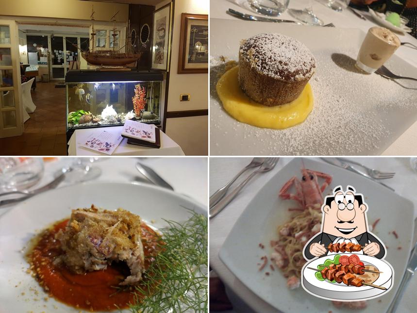 Platti al Ristorante L'Aragosta