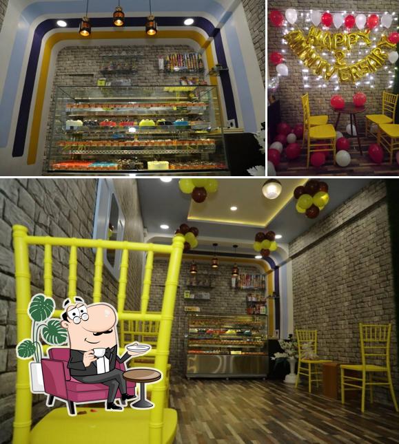 The interior of Kekiz The Cake Shop