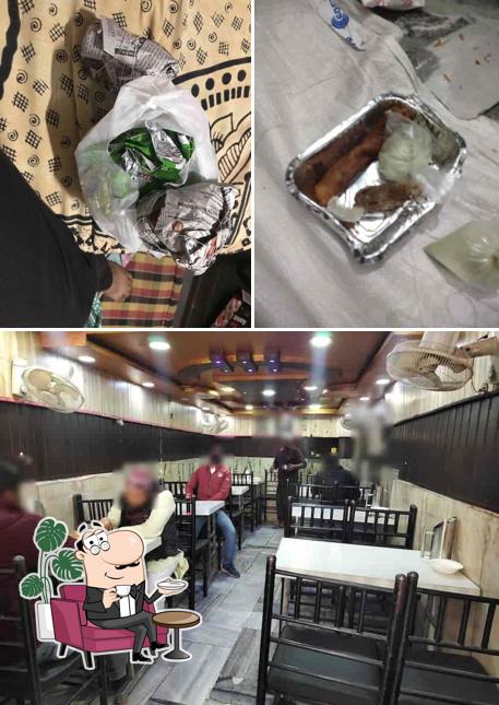 The interior of Allahabad Kabab Paratha