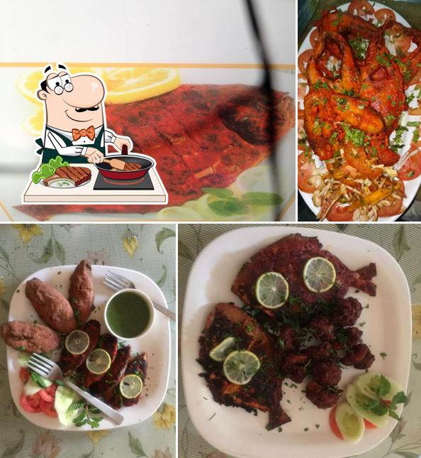 Order meat meals at Authentic Royal Restaurant