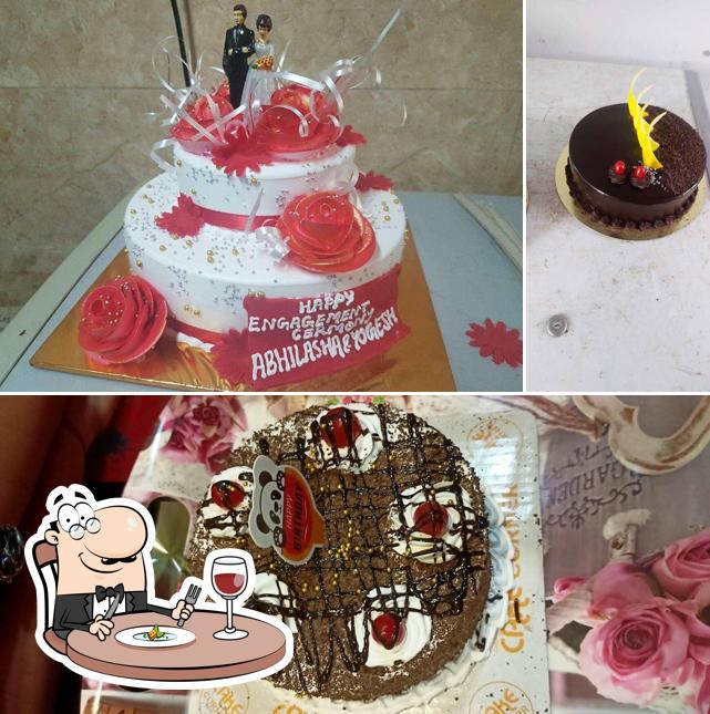 Food at Cake corner