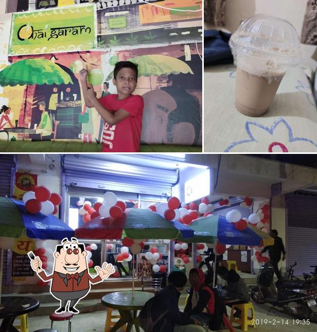 Chocolate mousse at Chai Garam Pocket Cafe