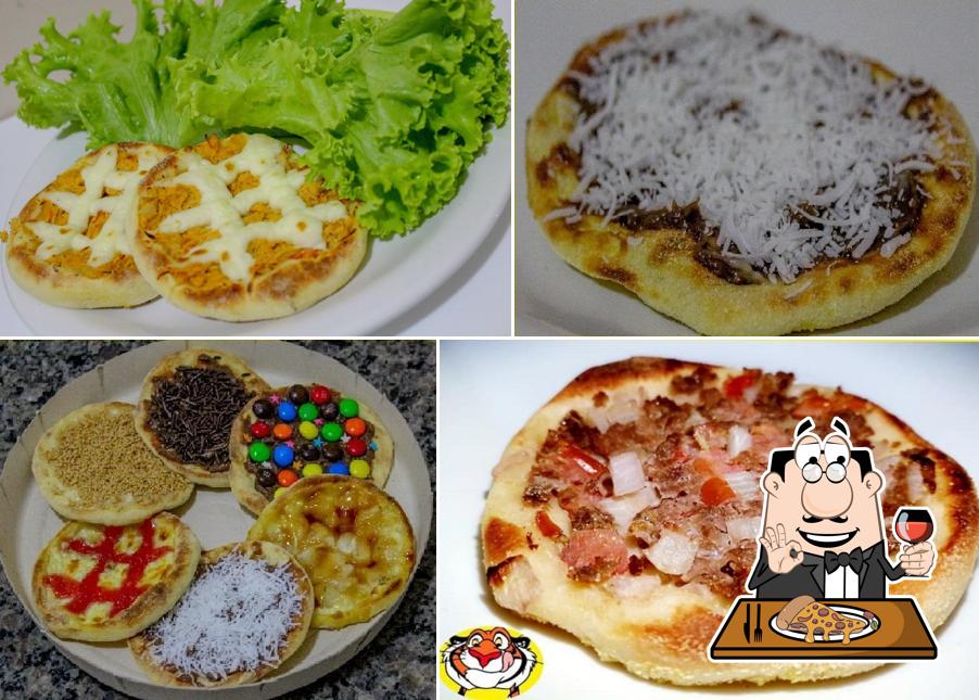 No Rajah esfiharia e pizzaria, você pode degustar pizza