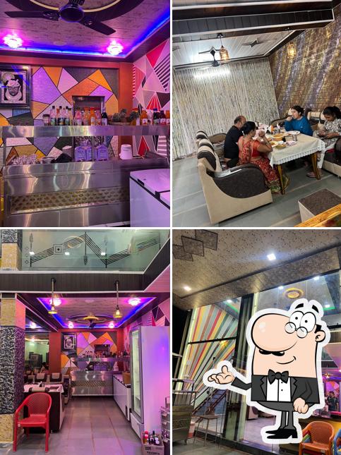 The interior of Infinity Restaurant And Cafe Paloda