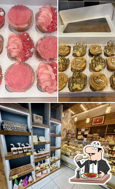 The image of food and interior at KJ BAKERS