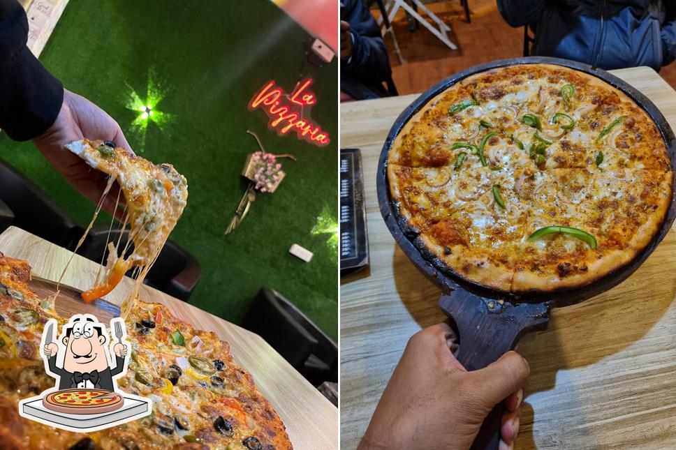 Try out different kinds of pizza