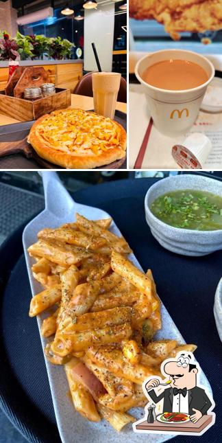 Food at McDonald's Phoenix Mall Food Court
