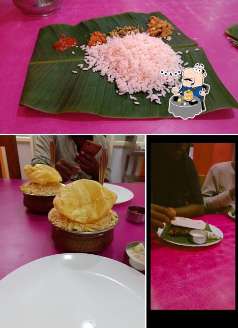 Food at Nellil Family Restaurant