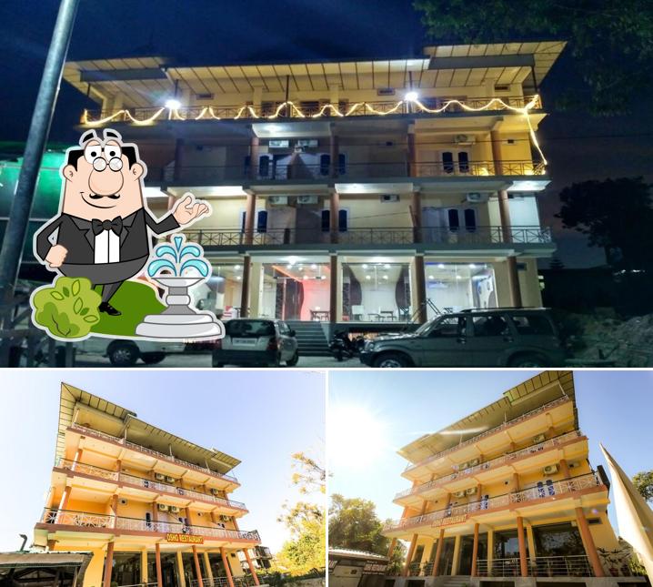 Enjoy the view outside Osho Hotel And Restaurant