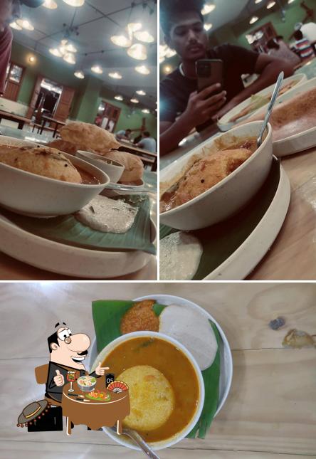 Creme brulee at Aaha Emi Ruchi