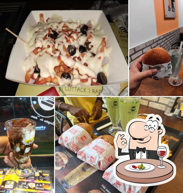 Food at Biggies Burger: Bargarh