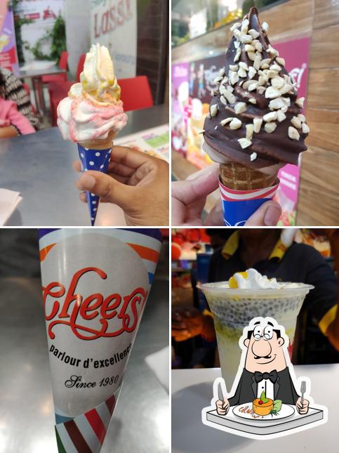 Food at Cheers Icecream Parlour