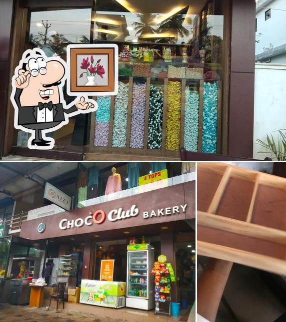 The interior of Choco Club