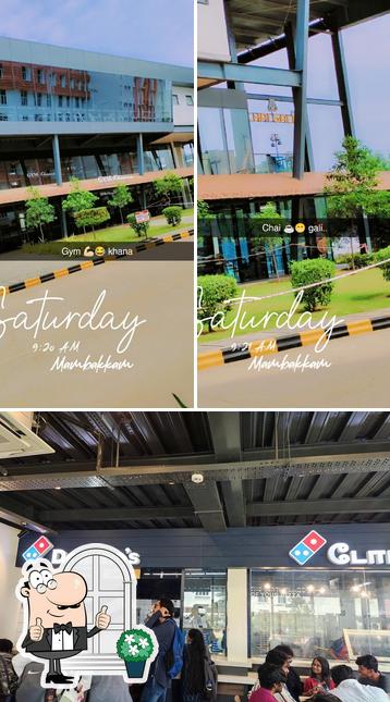 The exterior of Domino's Pizza Kelambakkam, Chennai