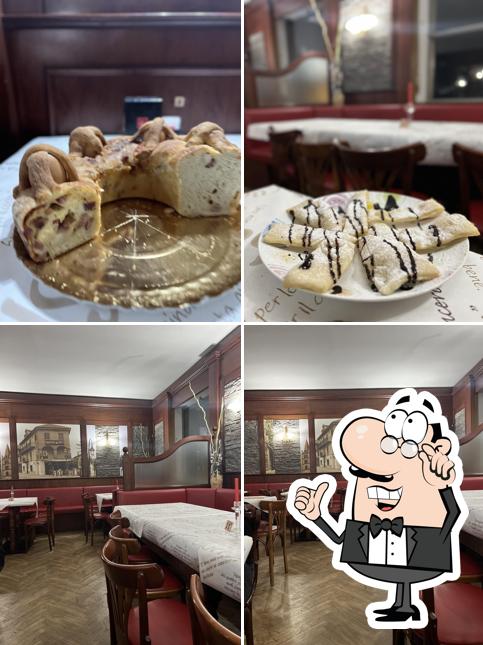 La foto della interni e cibo di Don Ciccio