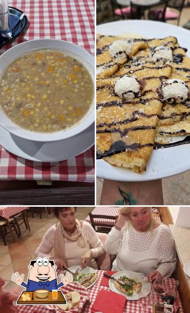 Zuppa di vongole al Gostilna in pizzeria Pri mlinu