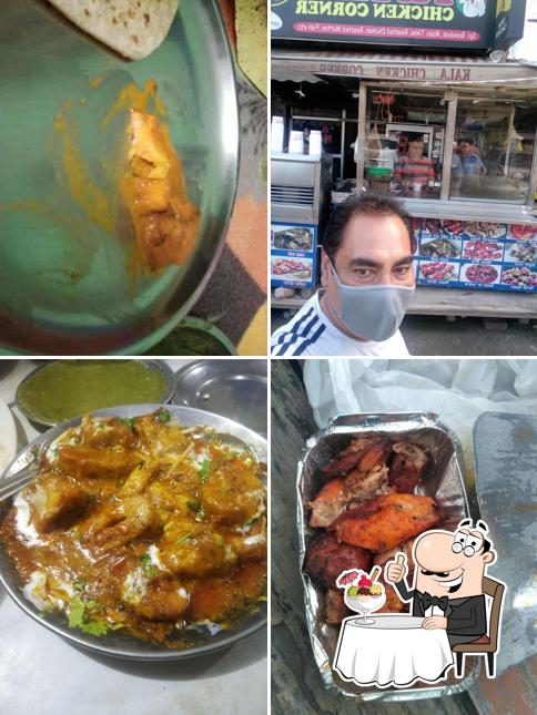 Kala chicken corner provides a range of desserts
