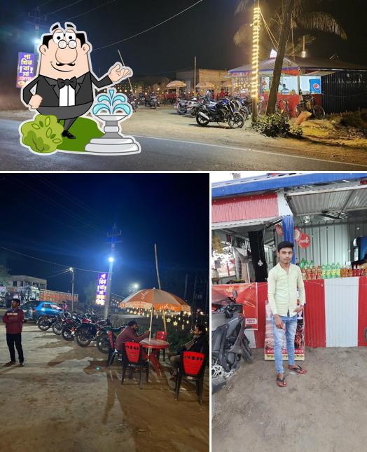 Enjoy the view at the outside area of PAKHIR BASA