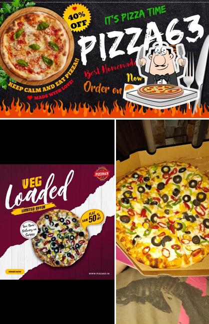 Try out pizza at Pizza63