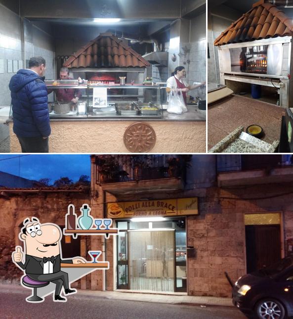 Gli interni di Polli Alla Brace