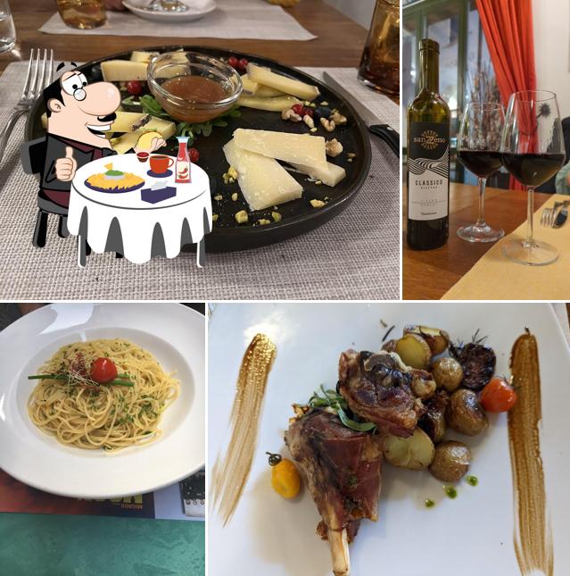 Piatto di formaggi al Ristorante Il Boccalino