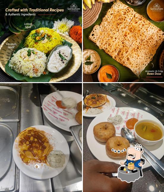 Food at Santosham Kitchen
