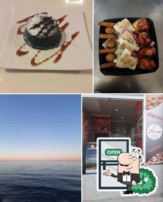Dai un’occhiata alla immagine che mostra la esterno e cibo di Timeout