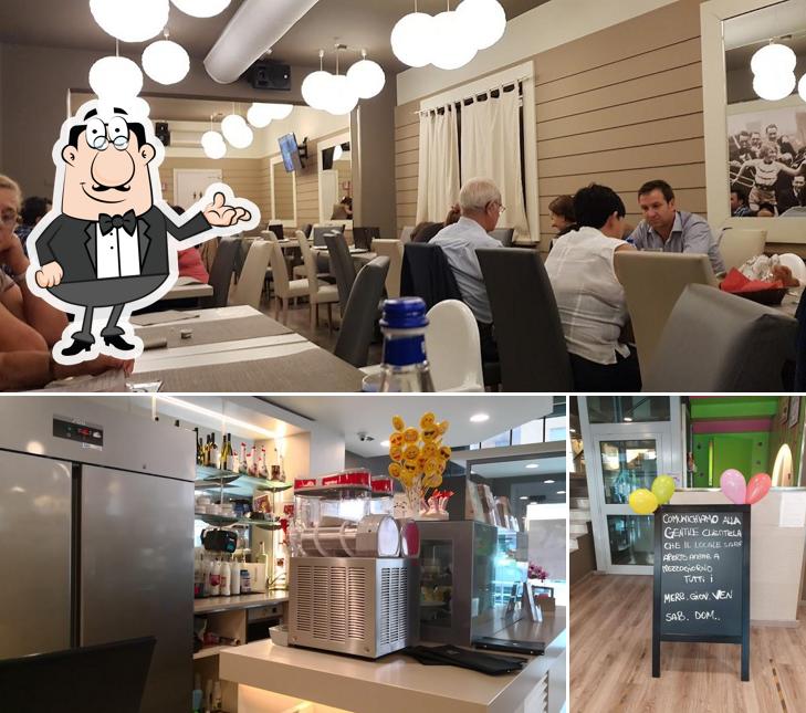 La immagine della interni e lavagna di Tourlé LaPizzeria e ilGrill Gazzada