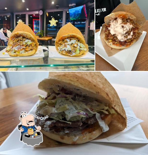 Panino con maiale stirato al Zéro Deux Volketswil Restaurant & Take Away