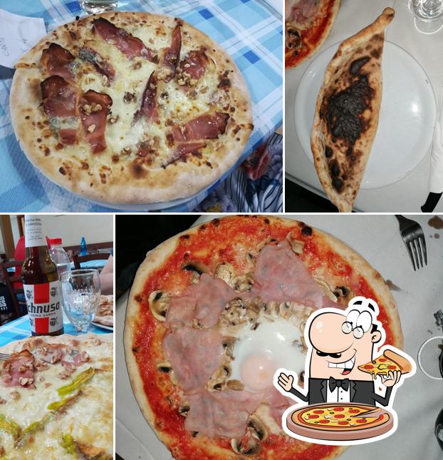 Ordina tra le molte varianti di pizza