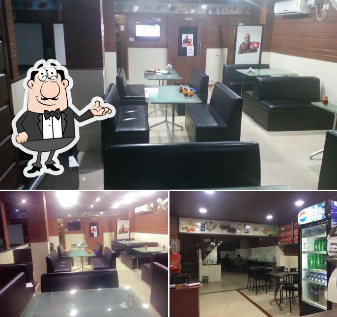 The interior of CFC Restaurant