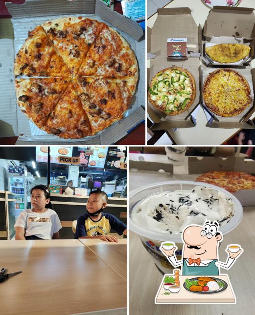 Food at Domino's Pizza