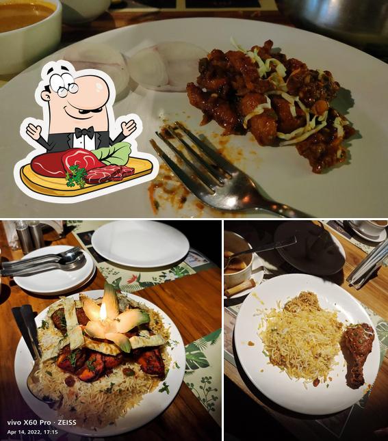 Try out meat meals at Mayukha Jungle Theme Restaurant KPHB, Hyderabad