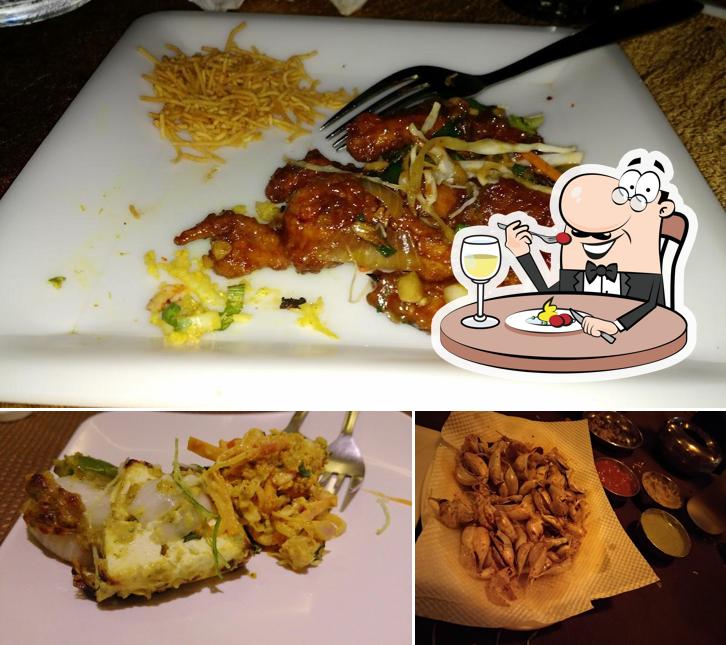 Food at Maharaja Executive Restaurant and Bar