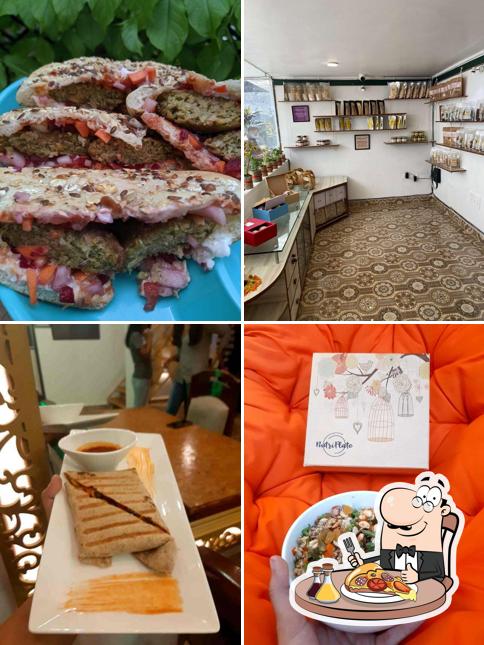 Pick various types of pizza
