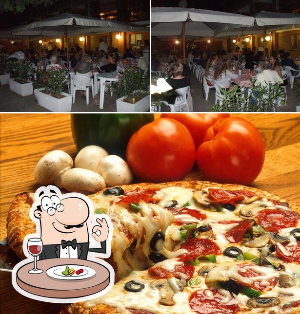 Cibo al Un Po di Pizza