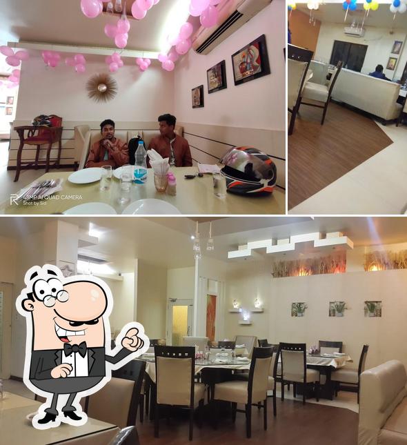 The interior of The Brahmaputra Bar and Restaurant