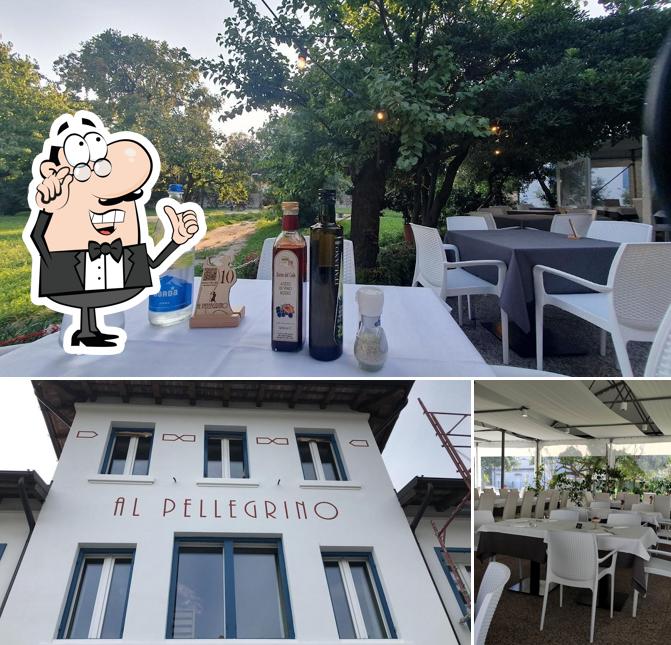 Gli interni di Al Pellegrino - Albergo Ristorante Pizzeria