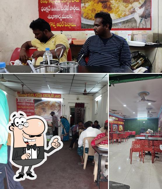 The image of interior and beverage at Alif kachi dum biryani