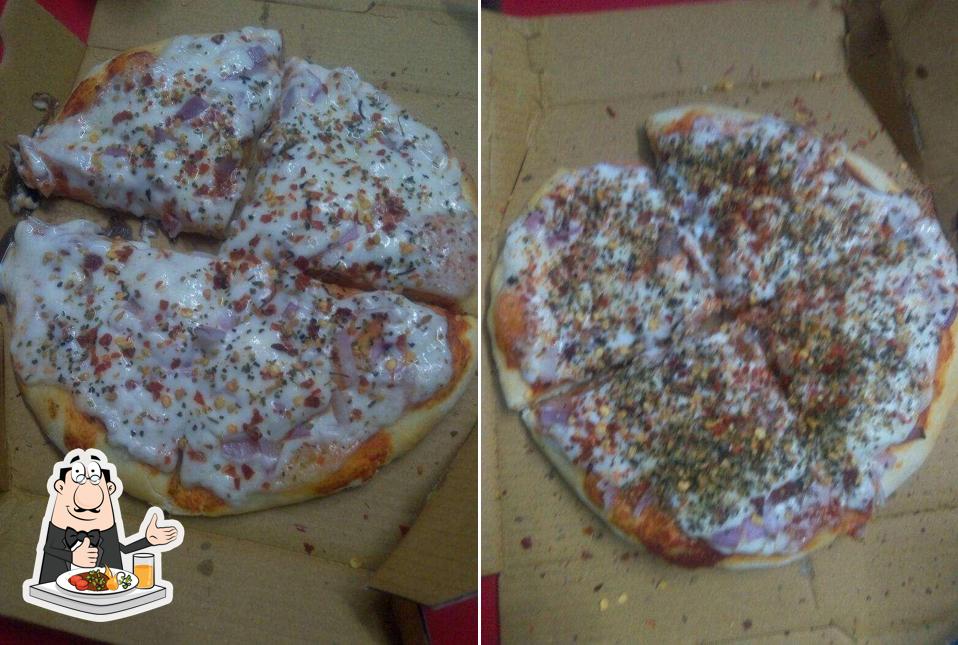 Food at Dommac Pizza