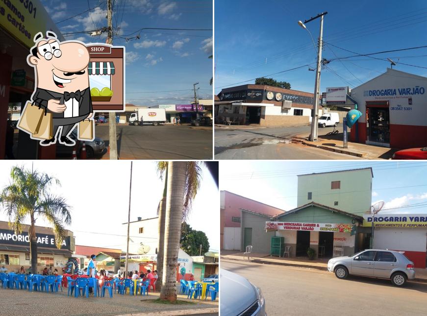 Você pode espairecer no exterior Emporio e Cia