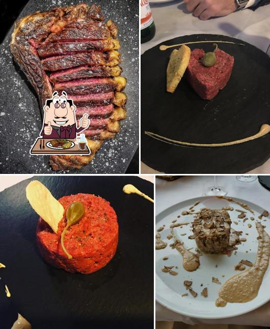 Tartaredi manzo al Il Caminetto Montegibbio - Steak House
