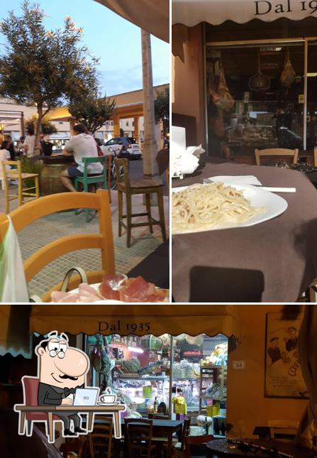 Gli interni di La bottega del vino