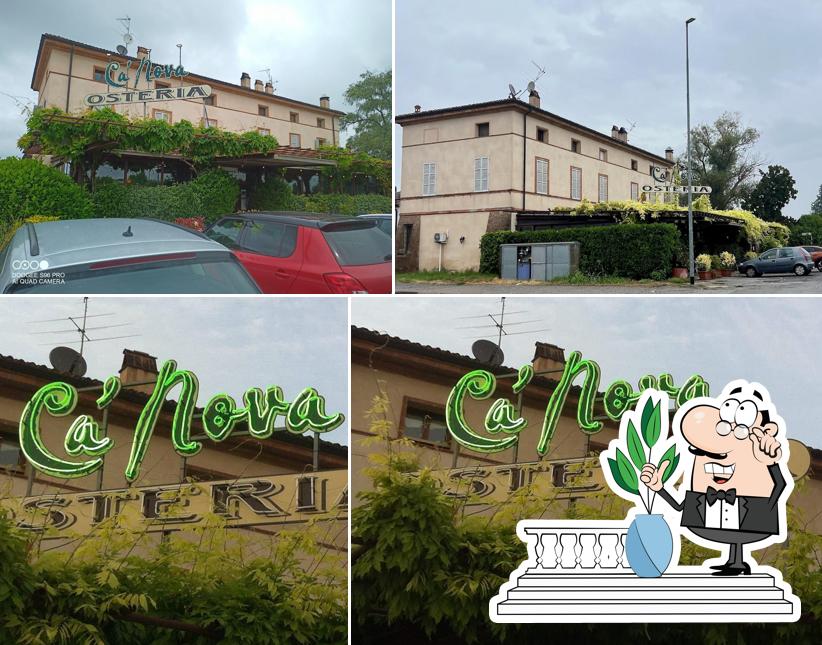 Gli esterni di Osteria Ca' Nova